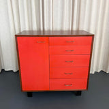 George Nelson For Herman Miller Walnut Gentlemans Chest With Shelves