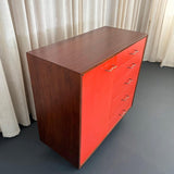 George Nelson For Herman Miller Walnut Gentlemans Chest With Shelves
