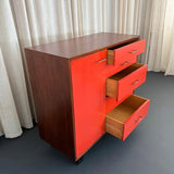 George Nelson For Herman Miller Walnut Gentlemans Chest With Shelves