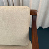Mid Century Modern Wrought Iron Lounge Chair By Richard McCarthy