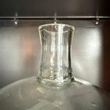 Oversized Industrial Pyrex Glass Bell Jar With Small Side Arm
