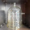 Oversized Industrial Pyrex Glass Bell Jar With Small Side Arm