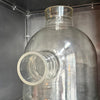 Oversized Industrial Pyrex Glass Bell Jar With Large Side Arm