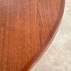 Round Teak Extension Dining Table By Henning Kjaernulf For Soro Stole, Denmark