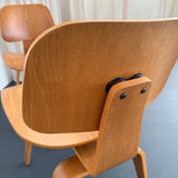 Birch Ply DCW Chairs By Eames For Herman Miller
