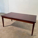 Scandinavian Modern Rosewood Extension Dining Table By Scovby Mobelfabrik
