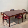 Scandinavian Modern Rosewood Extension Dining Table By Scovby Mobelfabrik