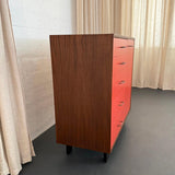 George Nelson For Herman Miller Walnut Gentlemans Chest With Clothing Rod