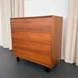 Mid Century Modern Walnut Dresser By George Nelson For Herman Miller