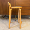 Bent Birch Wood K65 Stool By Alvar Aalto For Artek