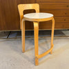 Bent Birch Wood K65 Stool By Alvar Aalto For Artek