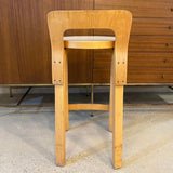 Bent Birch Wood K65 Stool By Alvar Aalto For Artek