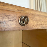 Industrial Tambour-Front Triple Bay Document File Cabinet