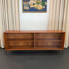 Danish Modern Low Teak Credenza By Axel Christensen For Aco Møbler