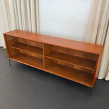 Danish Modern Low Teak Credenza By Axel Christensen For Aco Møbler