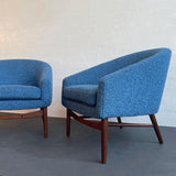 Midcentury Modern Club Chairs By Lawrence Peabody For Richardson Nemschoff