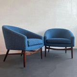 Midcentury Modern Club Chairs By Lawrence Peabody For Richardson Nemschoff