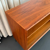 Danish Modern Low Teak Credenza By Axel Christensen For Aco Møbler
