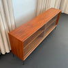 Danish Modern Low Teak Credenza By Axel Christensen For Aco Møbler