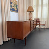 Belgian Mid-Century Modern Teak Credenza Sideboard By Oswald Vermaercke, V-Form