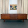 Belgian Mid-Century Modern Teak Credenza Sideboard By Oswald Vermaercke, V-Form