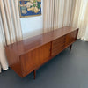 Belgian Mid-Century Modern Teak Credenza Sideboard By Oswald Vermaercke, V-Form