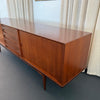 Belgian Mid-Century Modern Teak Credenza Sideboard By Oswald Vermaercke, V-Form