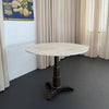 Early 20th Century Art Deco Marble And Cast Iron Bistro Table
