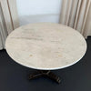 Early 20th Century Art Deco Marble And Cast Iron Bistro Table