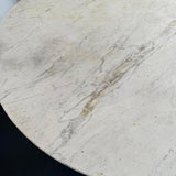 Early 20th Century Art Deco Marble And Cast Iron Bistro Table