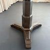 Early 20th Century Art Deco Marble And Cast Iron Bistro Table