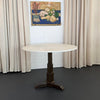 Early 20th Century Art Deco Marble And Cast Iron Bistro Table