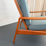 Danish Modern High Back Lounge Chair By Arne Wahl Iversen For Komfort