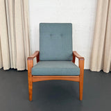 Danish Modern High Back Lounge Chair By Arne Wahl Iversen For Komfort