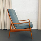 Danish Modern High Back Lounge Chair By Arne Wahl Iversen For Komfort
