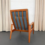 Danish Modern High Back Lounge Chair By Arne Wahl Iversen For Komfort