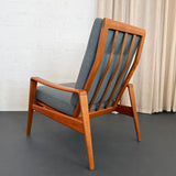 Danish Modern High Back Lounge Chair By Arne Wahl Iversen For Komfort