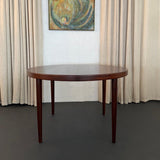 Scandinavian Modern Rosewood Extension Dining Table By Kai Kristiansen