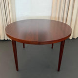 Scandinavian Modern Rosewood Extension Dining Table By Kai Kristiansen