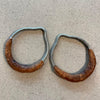 Pair Of Early 20th Century Iron And Leather Gymnastic Rings