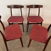 Scandinavian Modern Rosewood Dining Chairs By Henning Kjaernulf