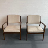 Karl-Erik Ekselius "Easy" Chairs For J. O. Carlsson Mobler