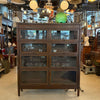 Early 20th Century Double-Wide Mission Mahogany Barrister Case
