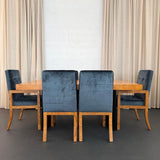 Modernist Extension Burl Dining Set By Milo Baughman For Thayer Coggin