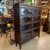 Early 20th Century Double-Wide Mission Mahogany Barrister Case