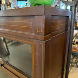 Early 20th Century Double-Wide Mission Mahogany Barrister Case
