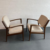 Karl-Erik Ekselius "Easy" Chairs For J. O. Carlsson Mobler