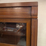Early 20th Century Double-Wide Mission Mahogany Barrister Case