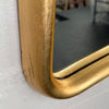 Hollywood Regency Biomorphic Gilt Wood Frame Wall Mirror