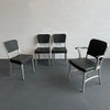 Mid-Century Modern Goodform Aluminum Dining Chair Set